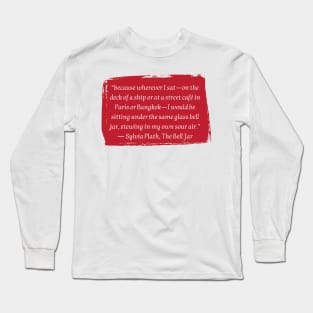 Sylvia Plath Long Sleeve T-Shirt